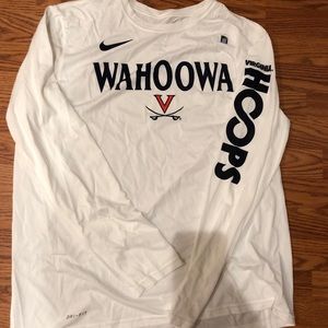 Nike Men's Virginia Cavaliers Bench Shirt White XL